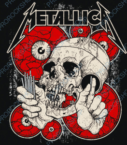 nášivka na záda, zádovka Metallica