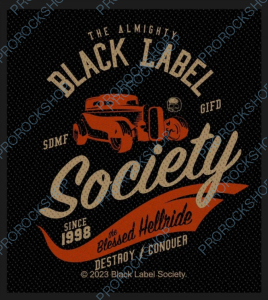 nášivka Black Label Society - The Blessed Hellride