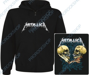 mikina s kapucí a zipem Metallica - skulls