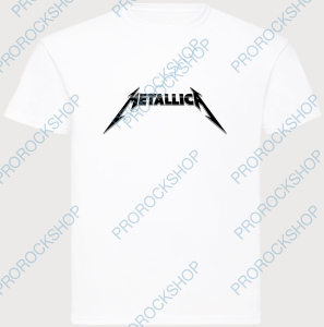 bílé pánské triko Metallica