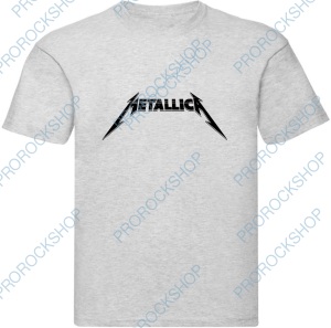 šedivé pánské triko Metallica