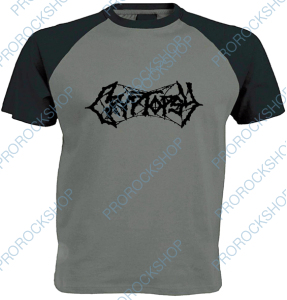 šedočerné triko Cryptopsy