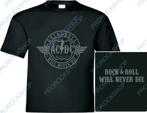 triko AC/DC - Rock and Roll Will Never Die
