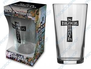 sada sklenic na pivo Black Sabbath - Cross Logo
