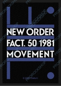 nášivka New Order - Fact 50