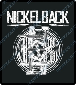 nášivka na záda, zádovka Nickelback - logo