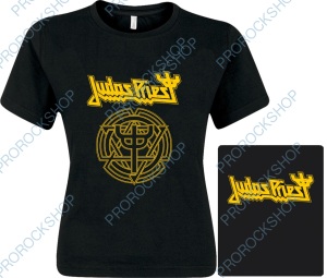 dámské triko Judas Priest - yellow logo