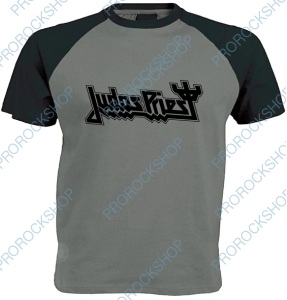 šedočerné triko Judas Priest