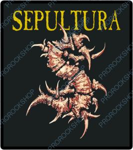 nášivka na záda, zádovka Sepultura - logo II