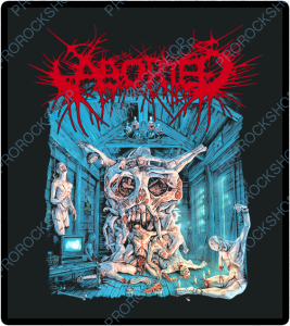 nášivka na záda, zádovka Aborted - Vault Of Horrors