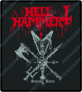 nášivka na záda, zádovka Hellhammer - Satanic Rites