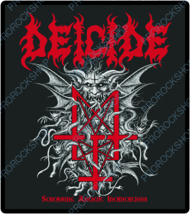 nášivka na záda, zádovka Deicide - Screaming Ancient Incantations