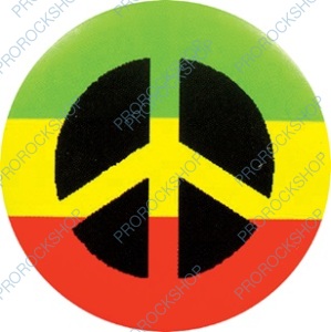 placka, odznak Peace, rasta
