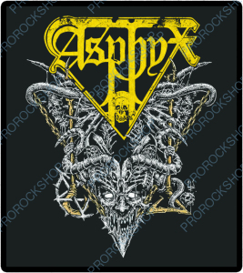nášivka na záda, zádovka Asphyx - Merchants Of Death
