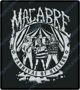 nášivka na záda, zádovka Macabre - Carnival Of Killers