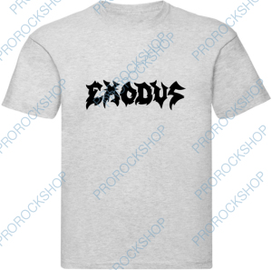 šedivé pánské triko Exodus