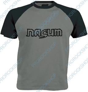 šedočerné triko Nasum