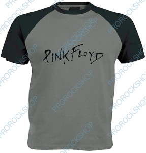 šedočerné triko Pink Floyd