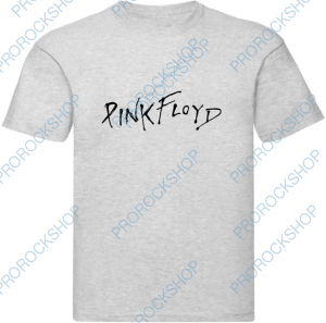 šedivé pánské triko Pink Floyd