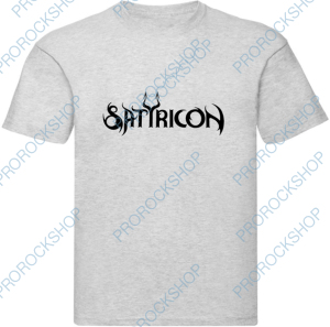 šedivé pánské triko Satyricon