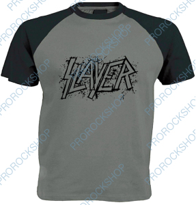 šedočerné triko Slayer