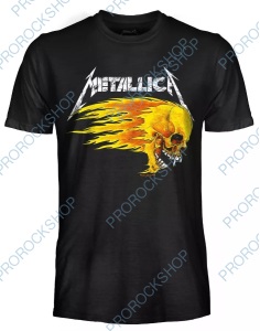 triko Metallica - Flaming Skull
