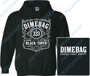 mikina s kapucí Dimebag Darell - Black Tooth