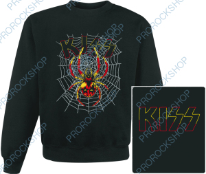 mikina bez kapuce Kiss - Spider Logo