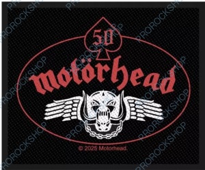 nášivka Motörhead - 50 Years