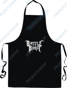 Laclová zástěra s výšivkou Battle Beast II