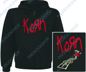 mikina s kapucí a zipem Korn - Follow the Leader