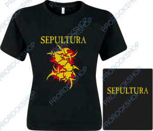 dámské triko Sepultura - yellow logo