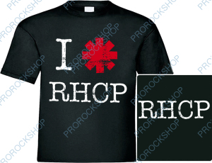 triko Red Hot Chili Peppers - I Love RHCP