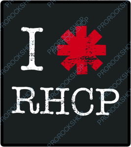 nášivka na záda, zádovka Red Hot Chili Peppers - I Love RHCP