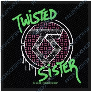 nášivka Twisted Sister - Spray Logo