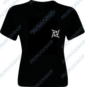 dámské triko s výšivkou Metallica - logo