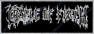 nášivka nápis Cradle Of Filth II