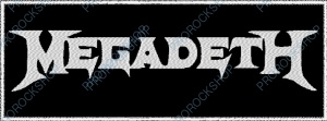 nášivka nápis Megadeth II