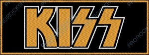 nášivka nápis Kiss II