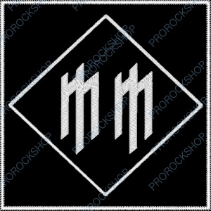 nášivka Marilyn Manson - logo V