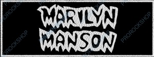 nášivka nápis Marilyn Manson VI