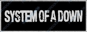 nášivka nápis System Of A Down