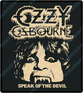 nášivka na záda, zádovka Ozzy Osbourne - Speak Of The Devil