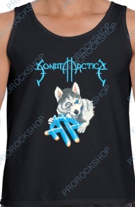 tílko Sonata Arctica - Wolf biting logo