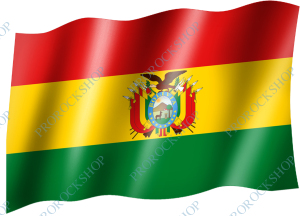 venkovní vlajka Bolívie