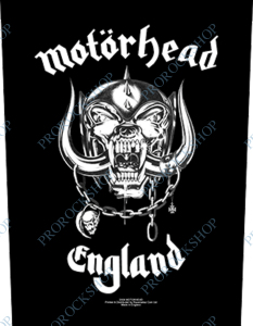 nášivka na záda, zádovka Motörhead - England