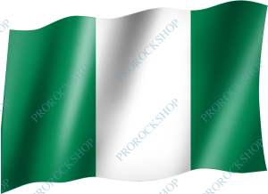 venkovní vlajka Nigerie