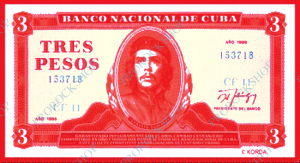 nášivka Che Guevara - Tres Pesos