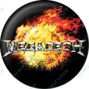 placka, odznak Megadeth