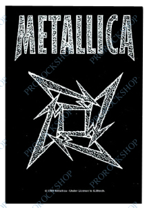 plakát, vlajka Metallica - Logo